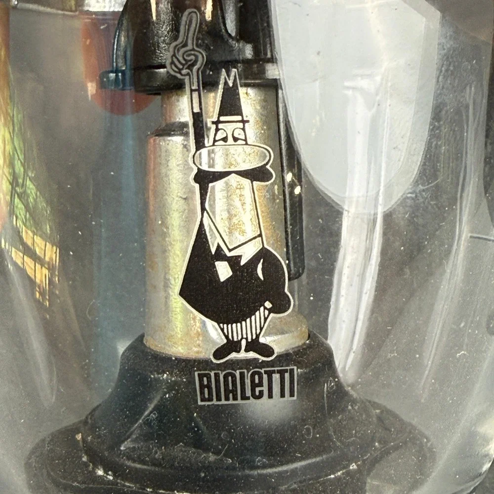 Bialetti Mukka Express Glass Cappuccino Maker Upper Carafe Replacement